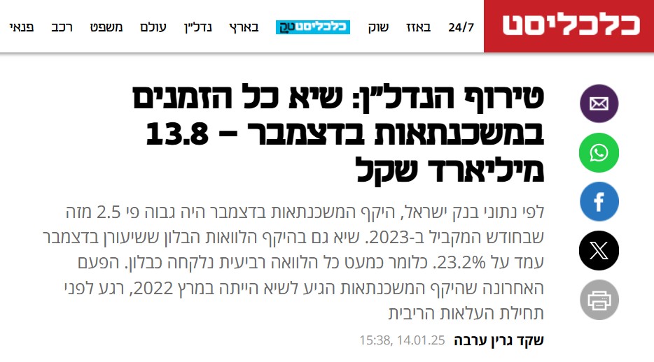 כתבה בכלכליסט